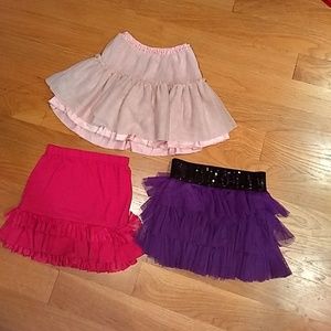 3 skirts (not skorts)